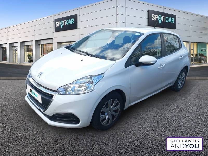 Blanc Utilisé 2020 Peugeot 208 Premium Citadine | 9 190 € (Prix juste) - Image 1/3