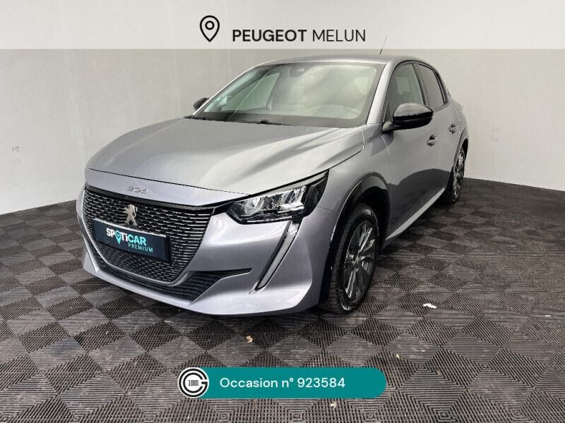 Gris Utilisé 2022 Peugeot e-208 Style Citadine | 13 480 € (Super prix) - Image 1/4