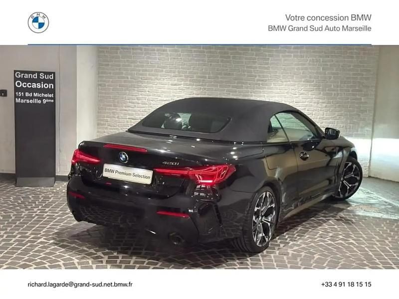 Occasion BMW 420 M Sport 186 ch (136 kW) 2025 Noir Cabriolet