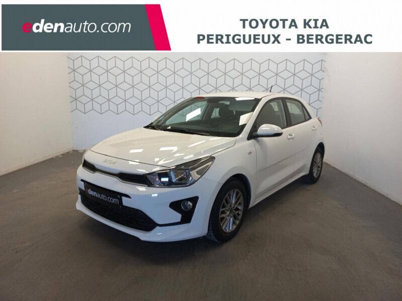 Blanc Utilisé 2022 Kia Rio Active Citadine | 15 990 € (Prix juste) - Image 1/4