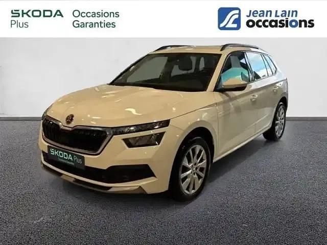 Blanc cristal Occasion 2022 Skoda Kamiq SUV | 16 990 € (Super prix) - Image 1/4