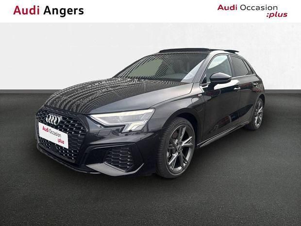 Noir Utilisé 2021 Audi A3 e-tron S-Line Citadine | 30 950 € (Bon prix) - Image 1/4