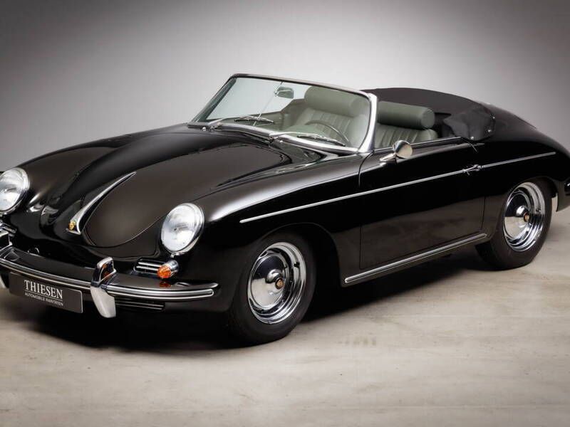 Noir Utilisé 1961 Porsche 356 Cabriolet | 298 500 € - Image 1/4