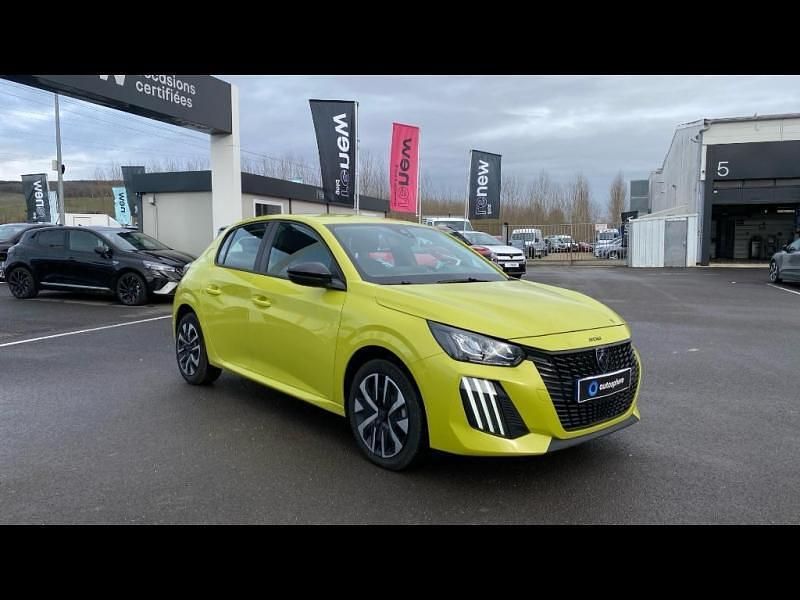 Occasion Peugeot 208 Active 100 ch (73 kW) 2024 Jaune Citadine