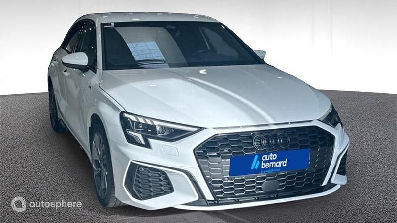 Blanc Utilisé 2022 Audi A3 Sportback e-tron S-Line Berline | 28 490 € (Prix juste) - Image 1/4