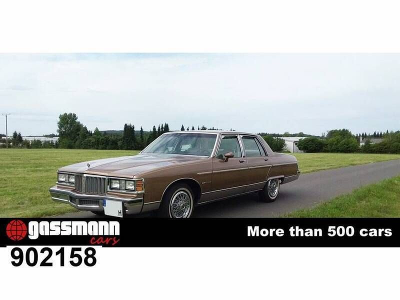 Marron Utilisé 1981 Pontiac Bonneville Berline | 17 900 € - Image 1/4