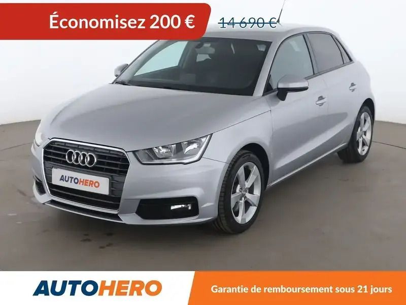 Gris Utilisé 2015 Audi A1 Sportback Ambition Citadine | 14 090 € (Prix juste) - Image 1/2
