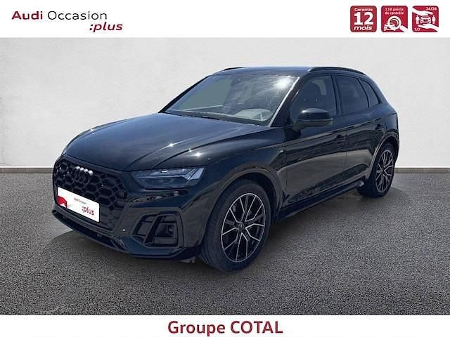 Noir mythe métallisé Utilisé 2023 Audi Q5 S-Line SUV | 46 900 € (Prix juste) - Image 1/4