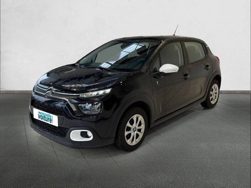 Noir Utilisé 2024 Citroën C3 PureTech Citadine | 13 990 € (Prix juste) - Image 1/3