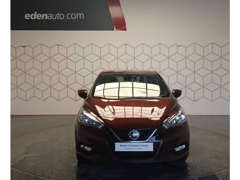 Occasion Nissan Micra Tekna 100 ch (73 kW) 2020 Rouge fonce Citadine