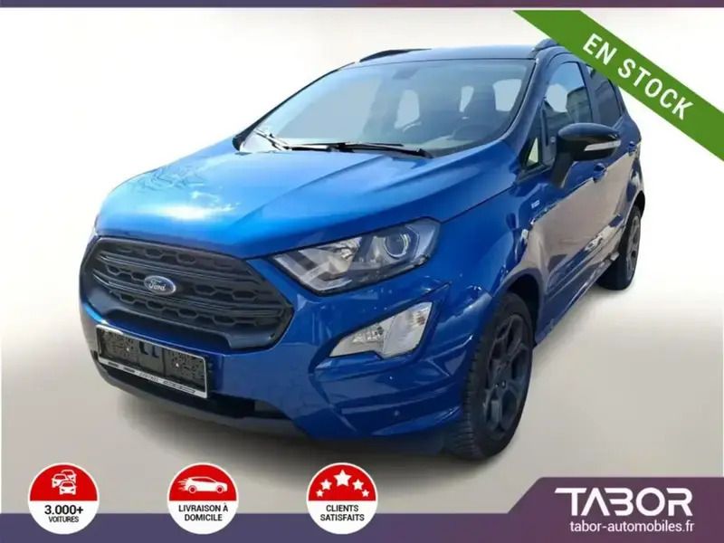 Bleu Utilisé 2019 Ford Ecosport ST-Line SUV | 10 988 € (Bon prix) - Image 1/4