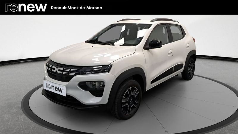 Blanc Utilisé 2023 Dacia Spring Essentiel Citadine | 10 990 € (Prix juste) - Image 1/4