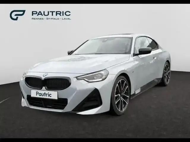 M brooklyn grau métallisé Occasion 2023 BMW 218 M Sport Coupé | 38 980 € - Image 1/4