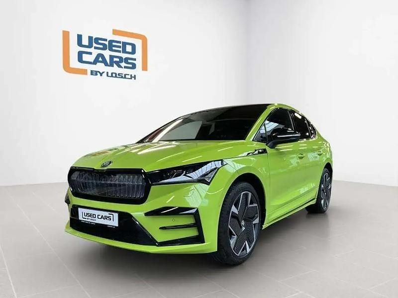 Vert Utilisé 2023 Skoda Enyaq iV SportLine SUV | 48 194 € (Prix assez cher) - Image 1/4
