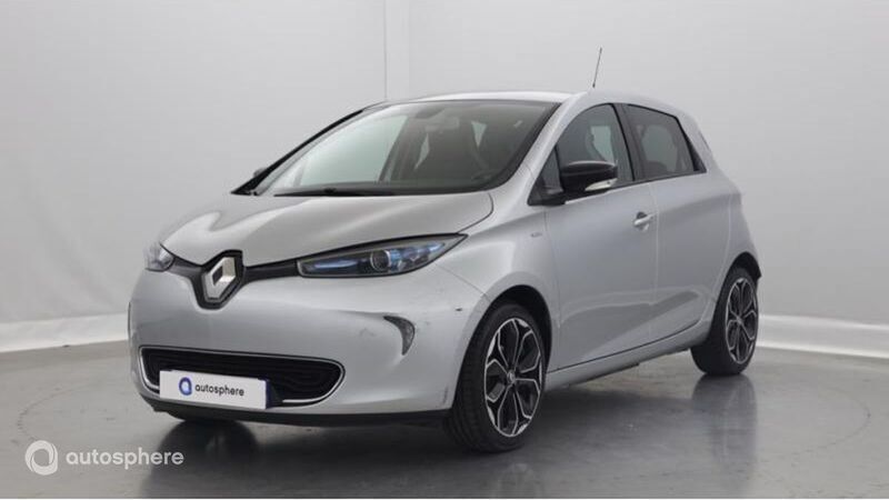 Gris highland Utilisé 2019 Renault Zoe Iconic Citadine | 7 499 € (Bon prix) - Image 1/4