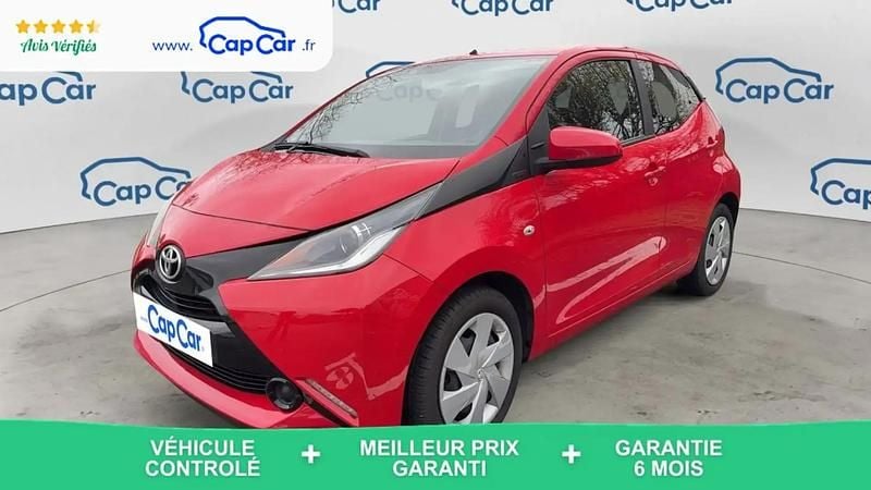 Rouge Occasion 2018 Toyota Aygo Citadine | 8 390 € (Super prix) - Image 1/4