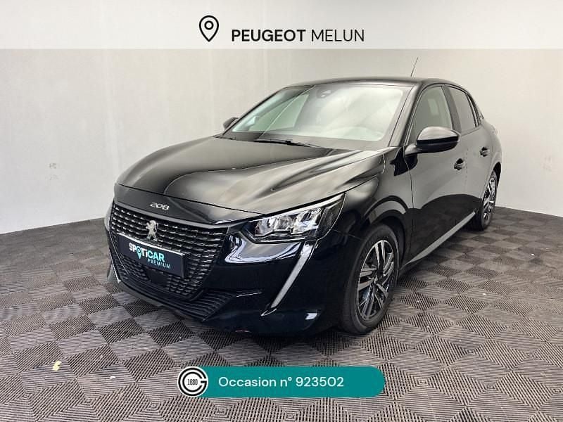 Noir Utilisé 2023 Peugeot 208 Business-Line Citadine | 14 480 € (Bon prix) - Image 1/4