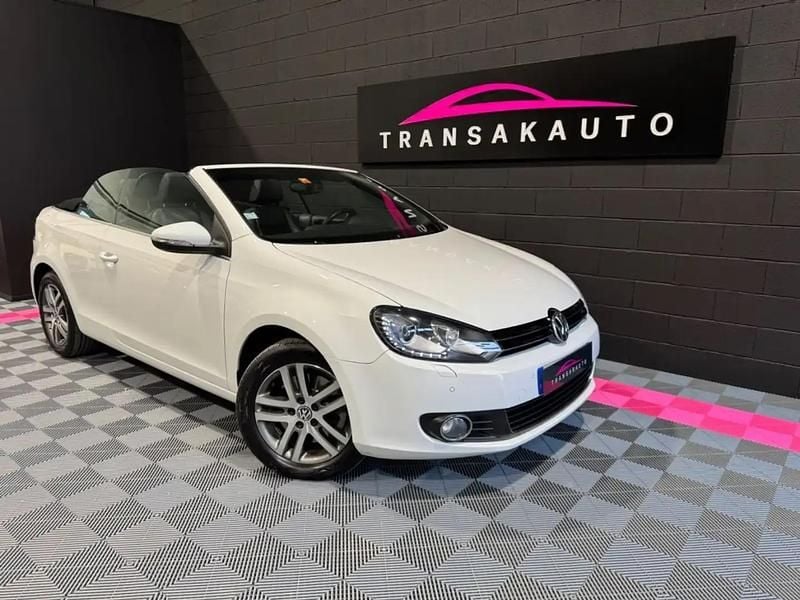 Blanc Occasion 2011 VW Golf Cabriolet Edition Cabriolet | 9 990 € - Image 1/4