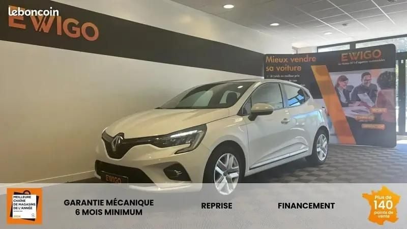 Blanc Utilisé 2020 Renault Clio V Berline | 9 990 € (Bon prix) - Image 1/4