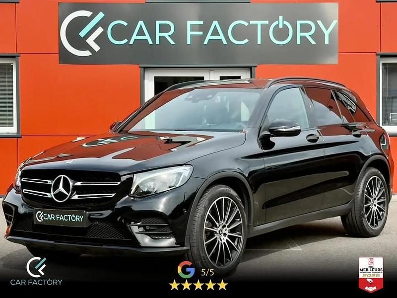 Noir Utilisé 2017 Mercedes GLC250 AMG line SUV | 34 990 € (Prix juste) - Image 1/4