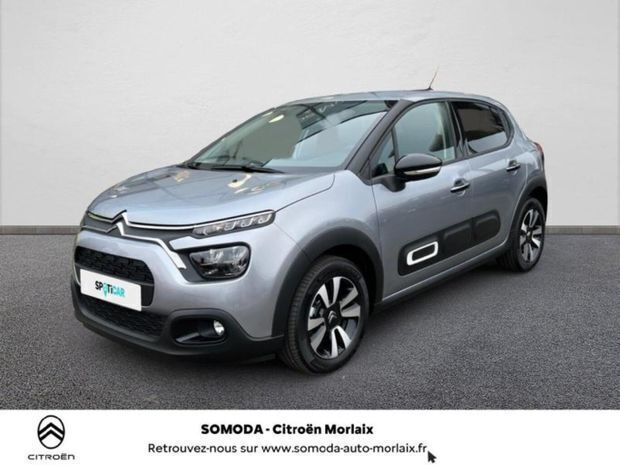 Noir Utilisé 2024 Citroën C3 PureTech Citadine | 16 990 € (Prix cher) - Image 1/4