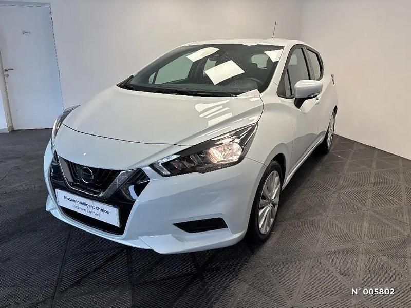 Blanc Utilisé 2022 Nissan Micra Citadine | 15 490 € (Prix assez cher) - Image 1/4