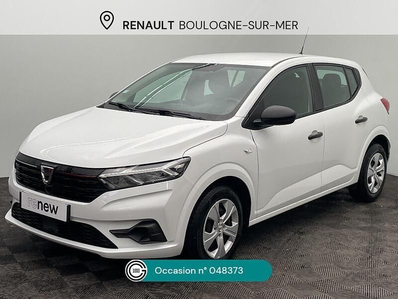 Blanc Occasion 2021 Dacia Sandero Essentiel Citadine | 11 490 € (Bon prix) - Image 1/4