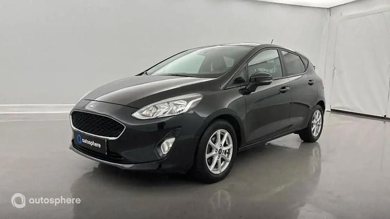 Noir Utilisé 2018 Ford Fiesta Titanium Citadine | 11 499 € (Prix juste) - Image 1/4