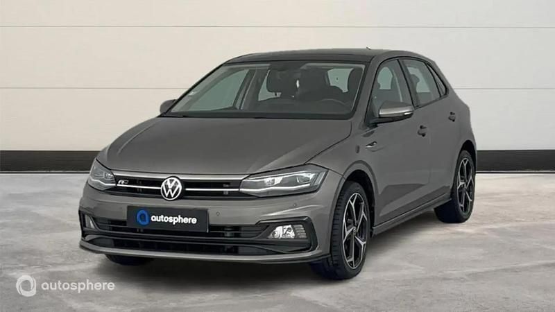 Gris Utilisé 2021 VW Polo R-line Berline | 18 990 € (Prix juste) - Image 1/4