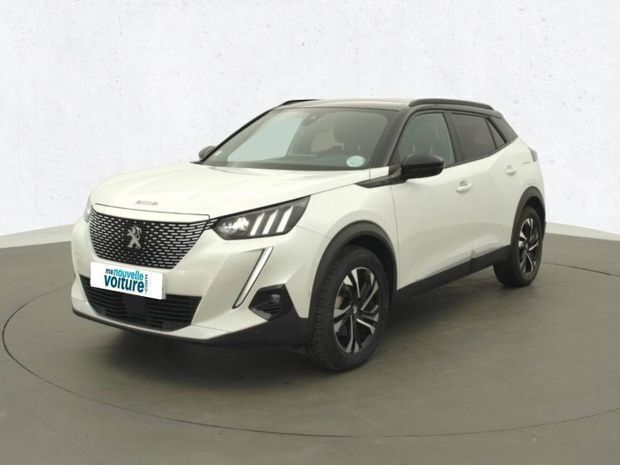 Blanc Utilisé 2021 Peugeot e-2008 GTi SUV | 15 990 € (Bon prix) - Image 1/4