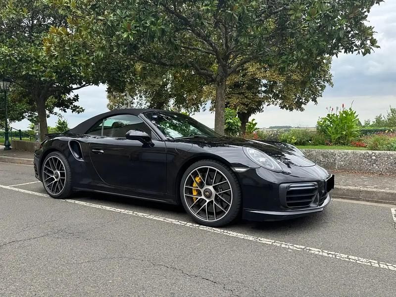 Noir Occasion 2016 Porsche 911 Turbo Cabriolet Cabriolet | 162 000 € - Image 1/4