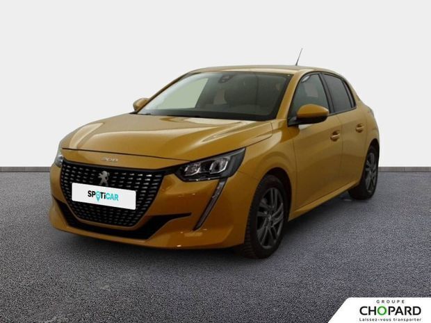 Jaune Utilisé 2022 Peugeot 208 Style Citadine | 12 990 € (Bon prix) - Image 1/4