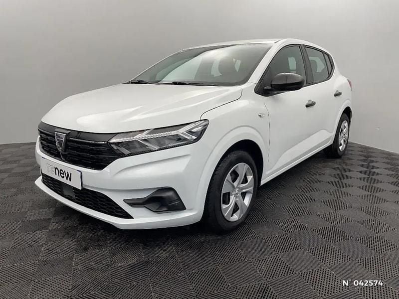Blanc Utilisé 2022 Dacia Sandero Essentiel Citadine | 10 500 € (Super prix) - Image 1/4