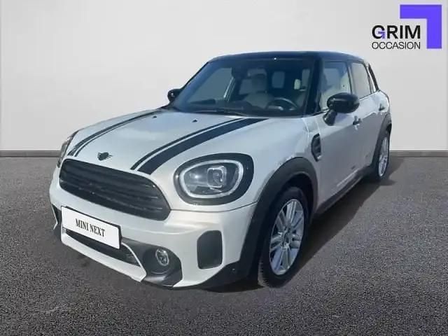 White silver metallic Utilisé 2022 Mini Countryman SUV | 31 900 € - Image 1/4