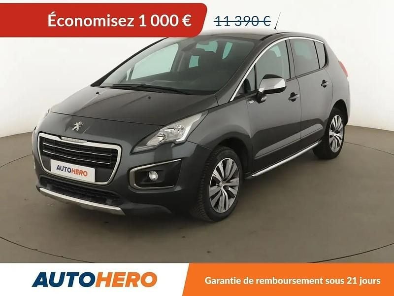 Gris Utilisé 2016 Peugeot 3008 Style SUV | 10 390 € (Super prix) - Image 1/2