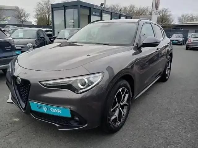 Occasion Alfa Romeo Stelvio Sprint 190 ch (139 kW) 2020 Gris SUV