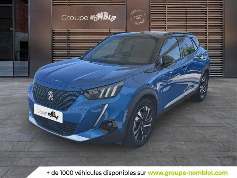 Bleu Utilisé 2021 Peugeot e-2008 GT-line SUV | 17 990 € (Prix assez cher) - Image 1/4