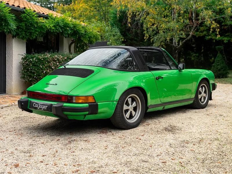 Occasion Porsche 911 Carrera Cabriolet 200 ch (147 kW) 1976 Vert Cabriolet