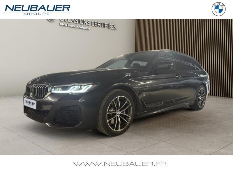 Sophistograu métallisé Utilisé 2021 BMW 530 M Sport Break | 44 990 € (Prix assez cher) - Image 1/4