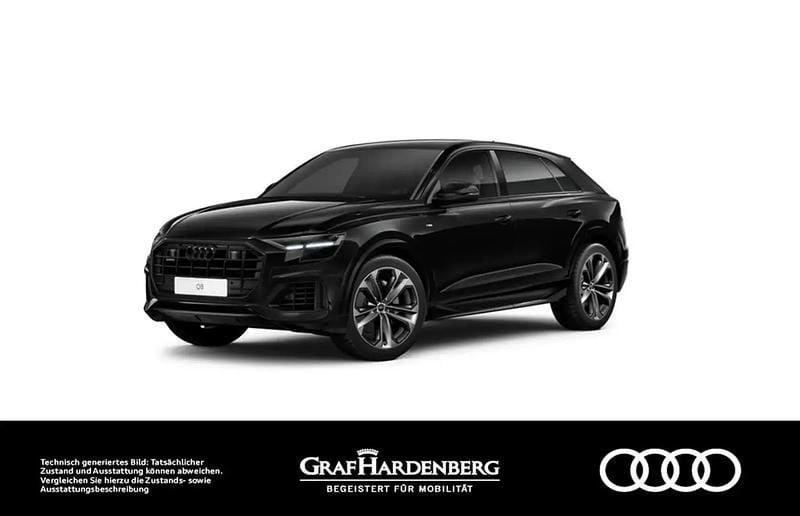 Noir Occasion 2022 Audi Q8 S-Line SUV | 63 980 € (Super prix) - Image 1/4