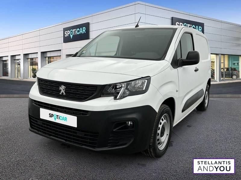Blanc Occasion 2021 Peugeot Partner Premium Monospace | 13 990 € - Image 1/4