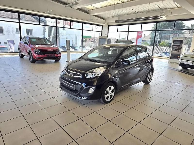 Gris Utilisé 2014 Kia Picanto Active Citadine | 6 900 € (Bon prix) - Image 1/4