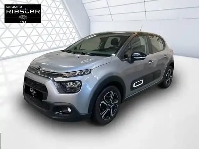 Gris Utilisé 2022 Citroën C3 Feel Citadine | 11 440 € (Prix juste) - Image 1/4
