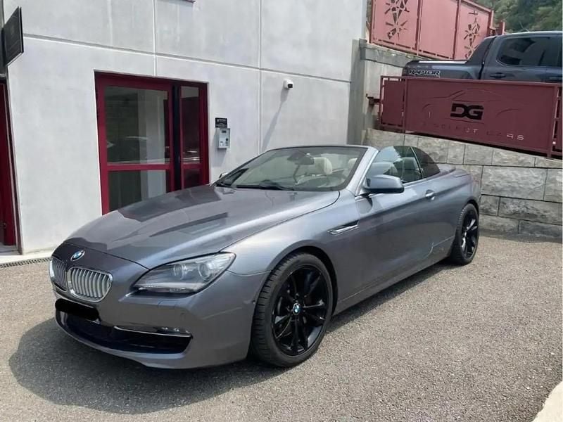 Gris Occasion 2011 BMW 650 Cabriolet Cabriolet | 34 990 € - Image 1/4