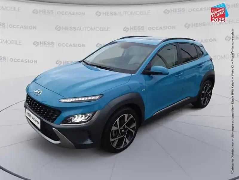 Bleu Utilisé 2023 Hyundai Kona SUV | 21 499 € (Prix juste) - Image 1/4