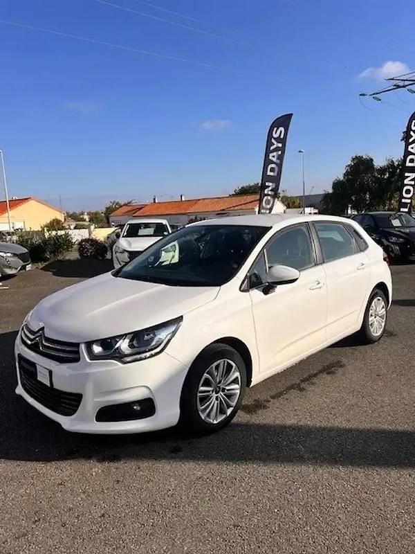Blanc Occasion 2017 Citroën C4 Feel Berline | 11 980 € (Bon prix) - Image 1/4