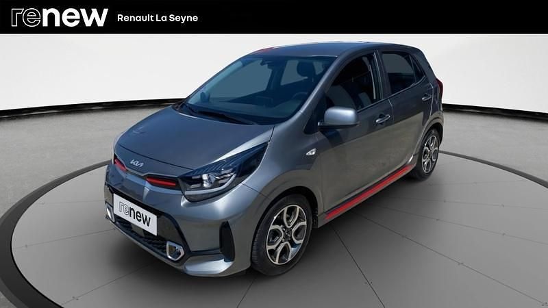 Gris Utilisé 2023 Kia Picanto GT-Line Citadine | 15 990 € - Image 1/4