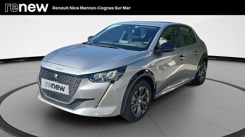 Gris Utilisé 2022 Peugeot e-208 Active Citadine | 14 999 € (Bon prix) - Image 1/4