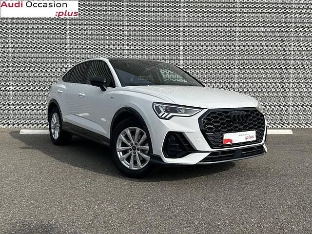 Blanc glacier métallisé Utilisé 2025 Audi Q3 Sportback S-Line SUV | 44 990 € (Prix juste) - Image 1/4