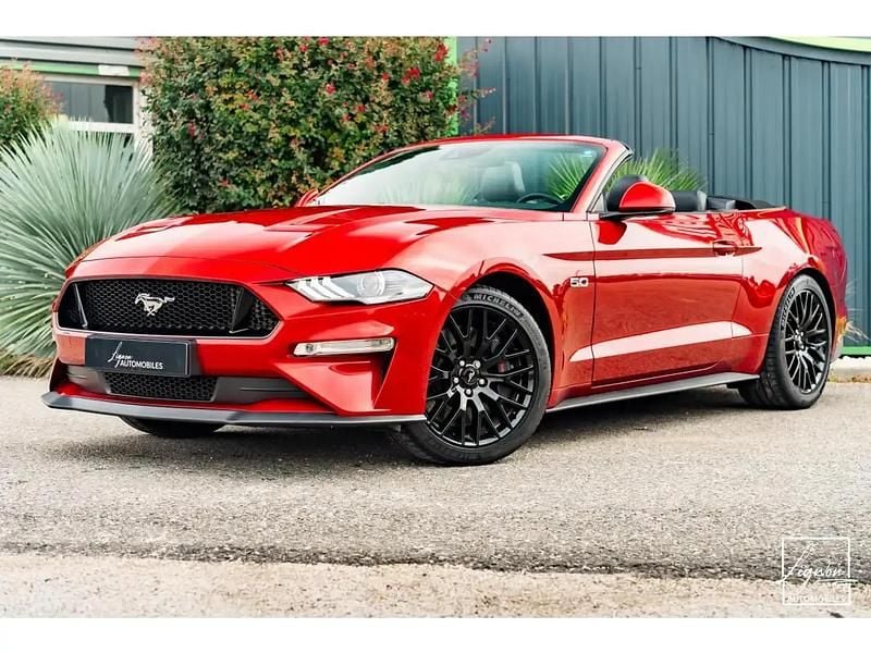 Occasion 2020 Ford Mustang GT Premium Cabriolet | 48 990 € (Super prix) - Image 1/4